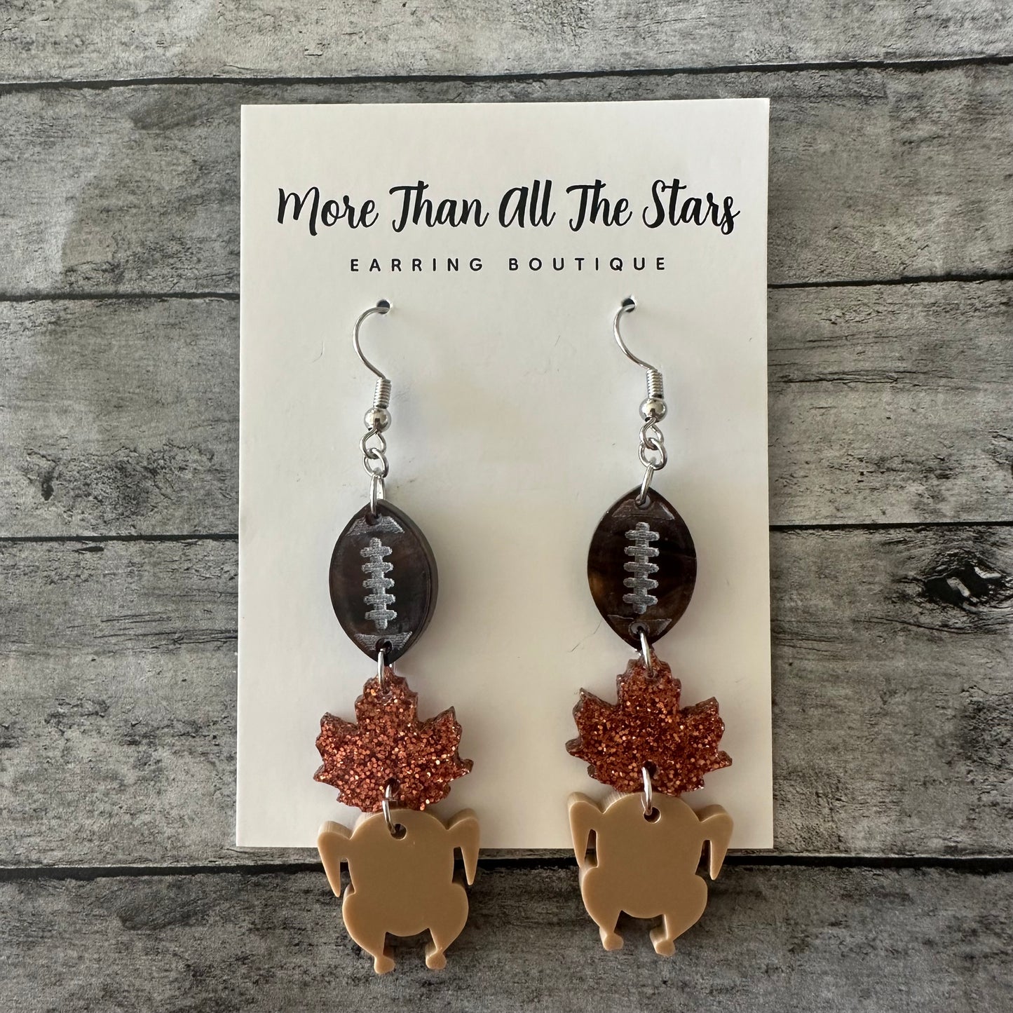 Thanksgiving Stack Earrings