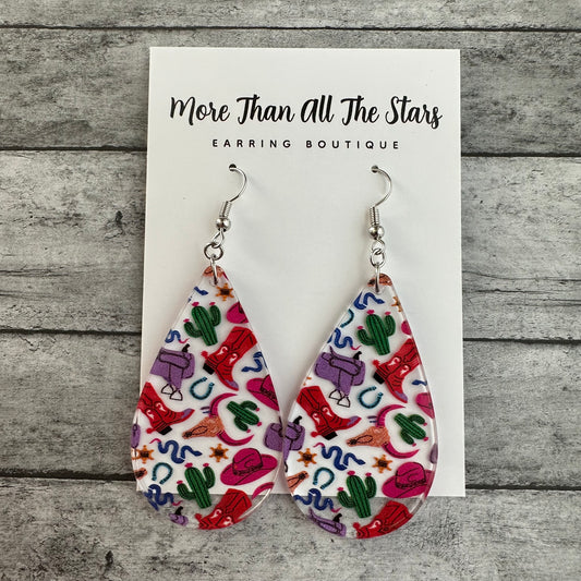 Cowgirl Earrings