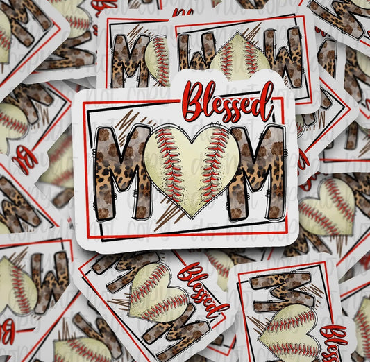 “Blessed Baseball Mom”
