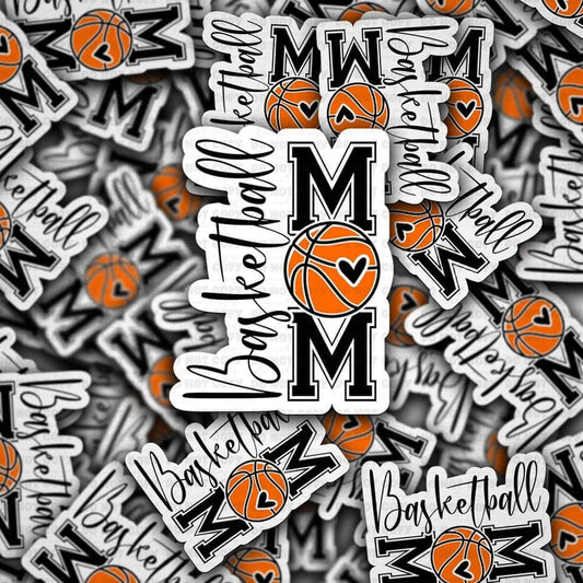 Basketball Mom Sticker
