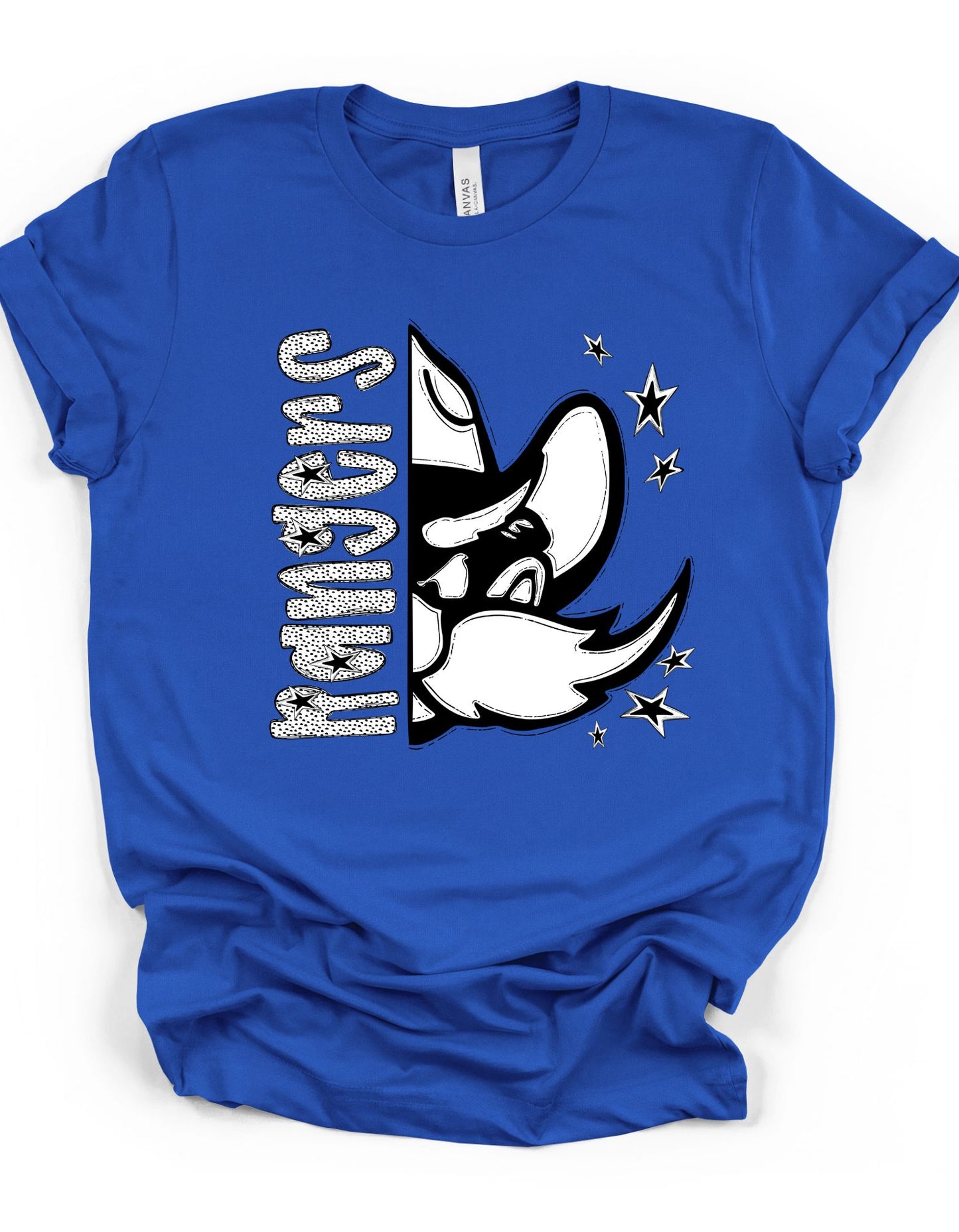 Black and White Dot Ranger T-Shirt