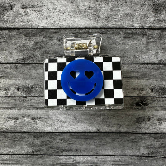 Smiley Face Claw Clip