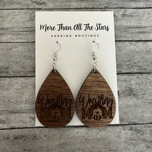 Wrestling Mom Earrings