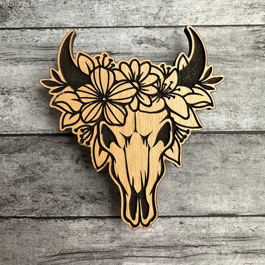 Cow Skull Magnet