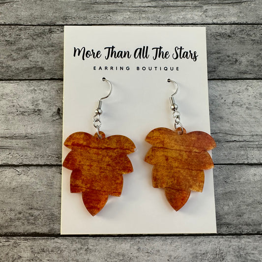 Fall Leaf Earrings