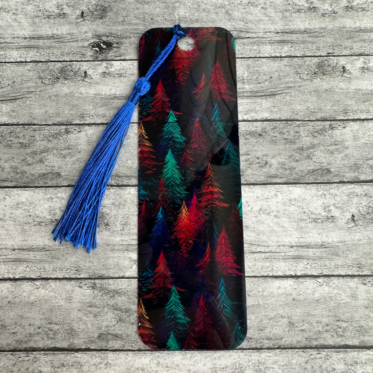 Colorful Trees Bookmark