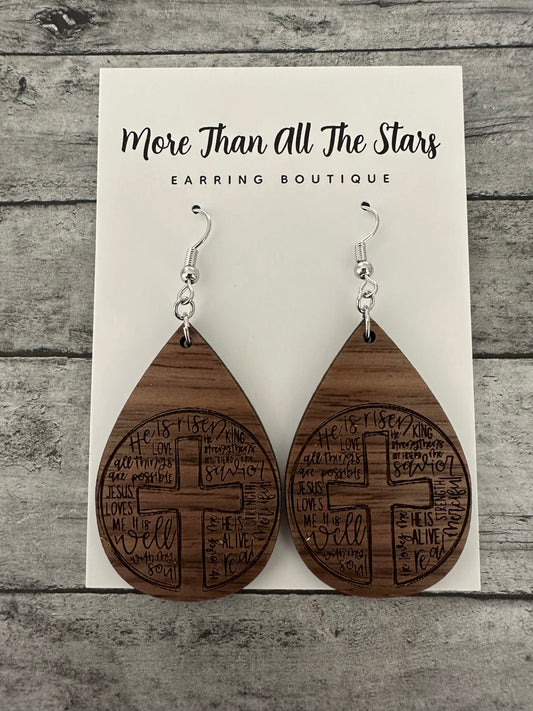 He Is Risen Earrings