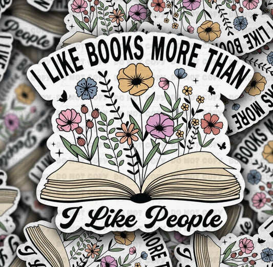 I Like Books More Than I Like People
