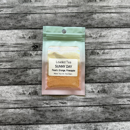 Sunny Day Loaded Tea Drink Mix (Peach, Orange, Pineapple)