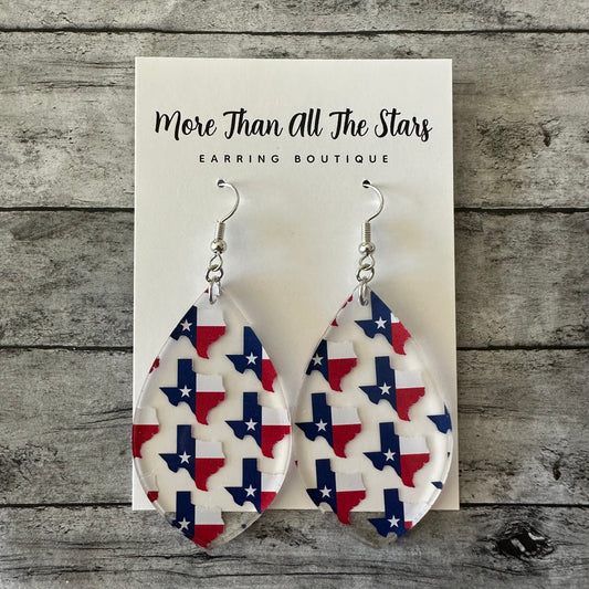 Texas State Earrings