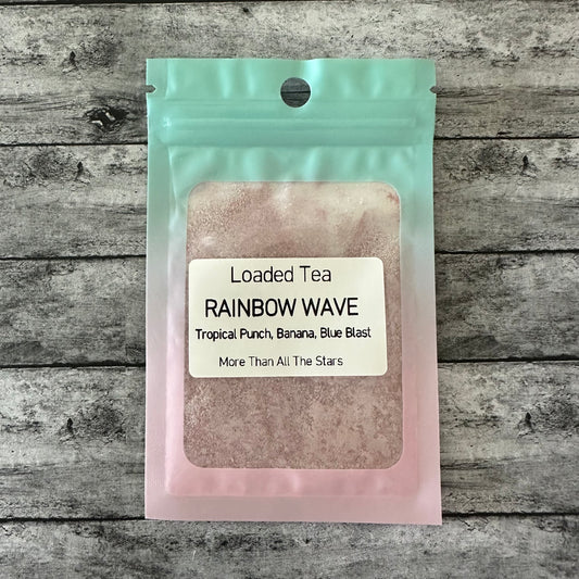 Rainbow Wave Loaded Tea Drink Mix (Tropical Punch, Banana, Blue Blast)