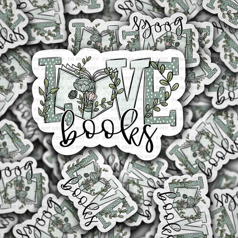 Love Books Sticker