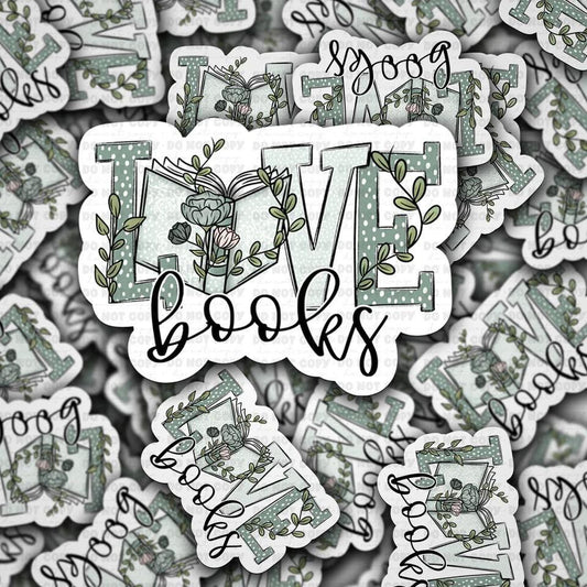 Love Books Sticker