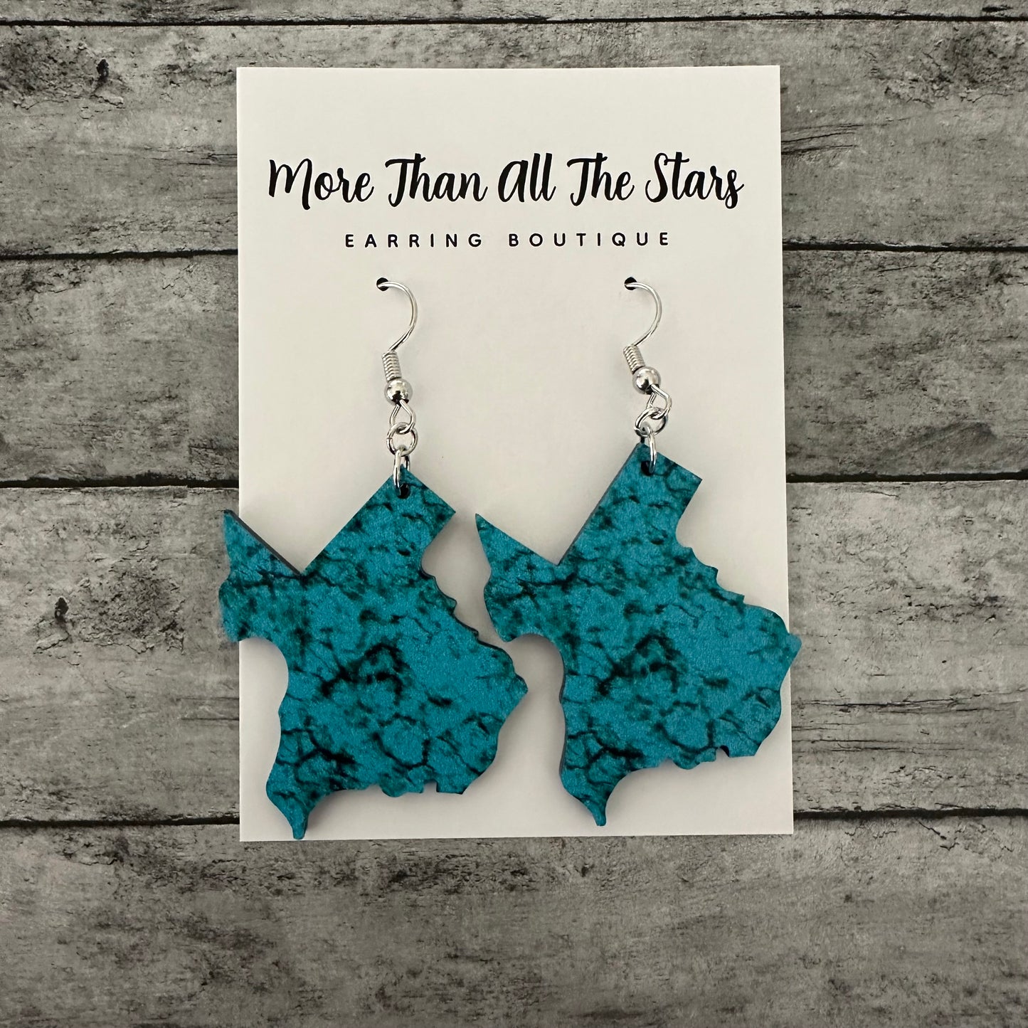 Turquoise Texas Earrings