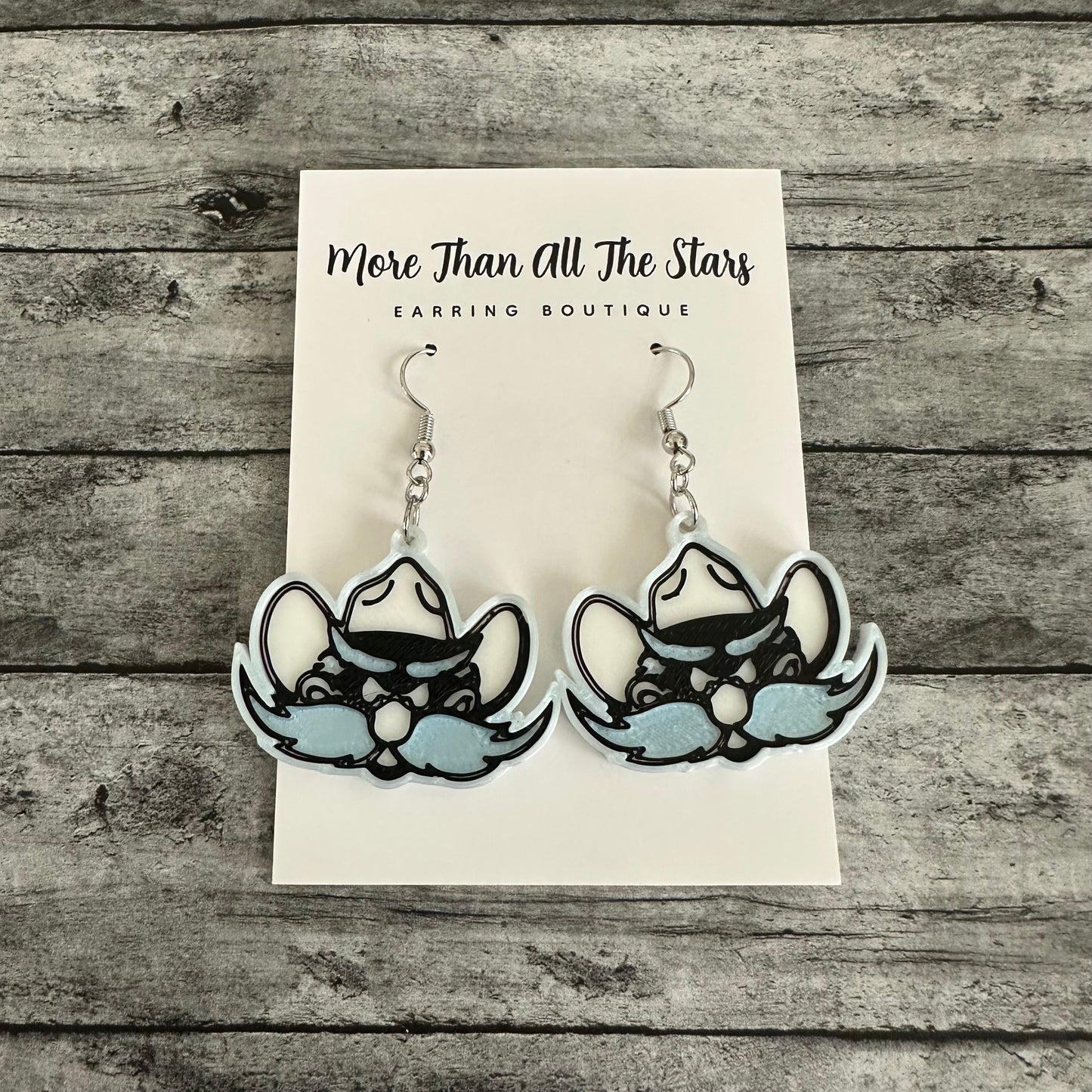 Blue Ranger Earrings