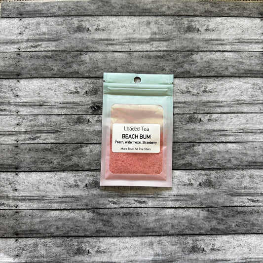 Beach Bum Loaded Tea Drink Mix (Peach, Watermelon, Strawberry)