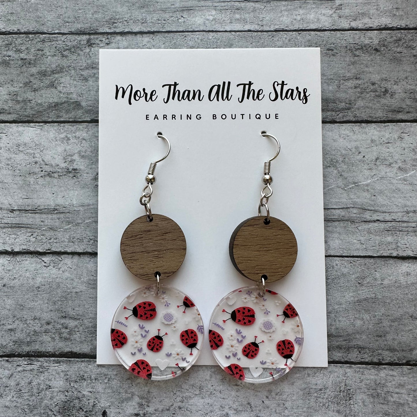 Valentine’s Day Love Bug Earrings