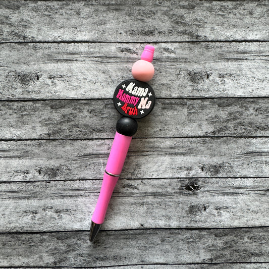 “Mama, Bruh..” Beaded Pen