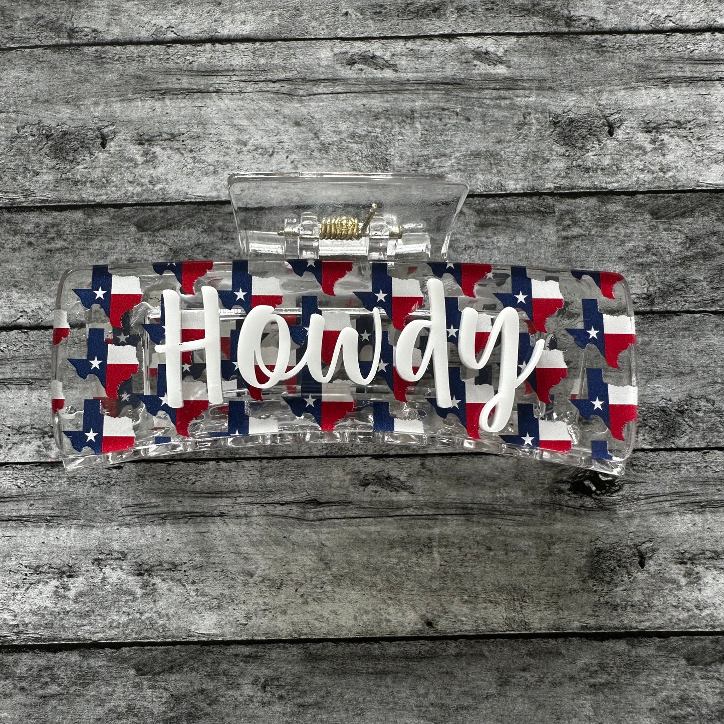 Howdy Claw Clip