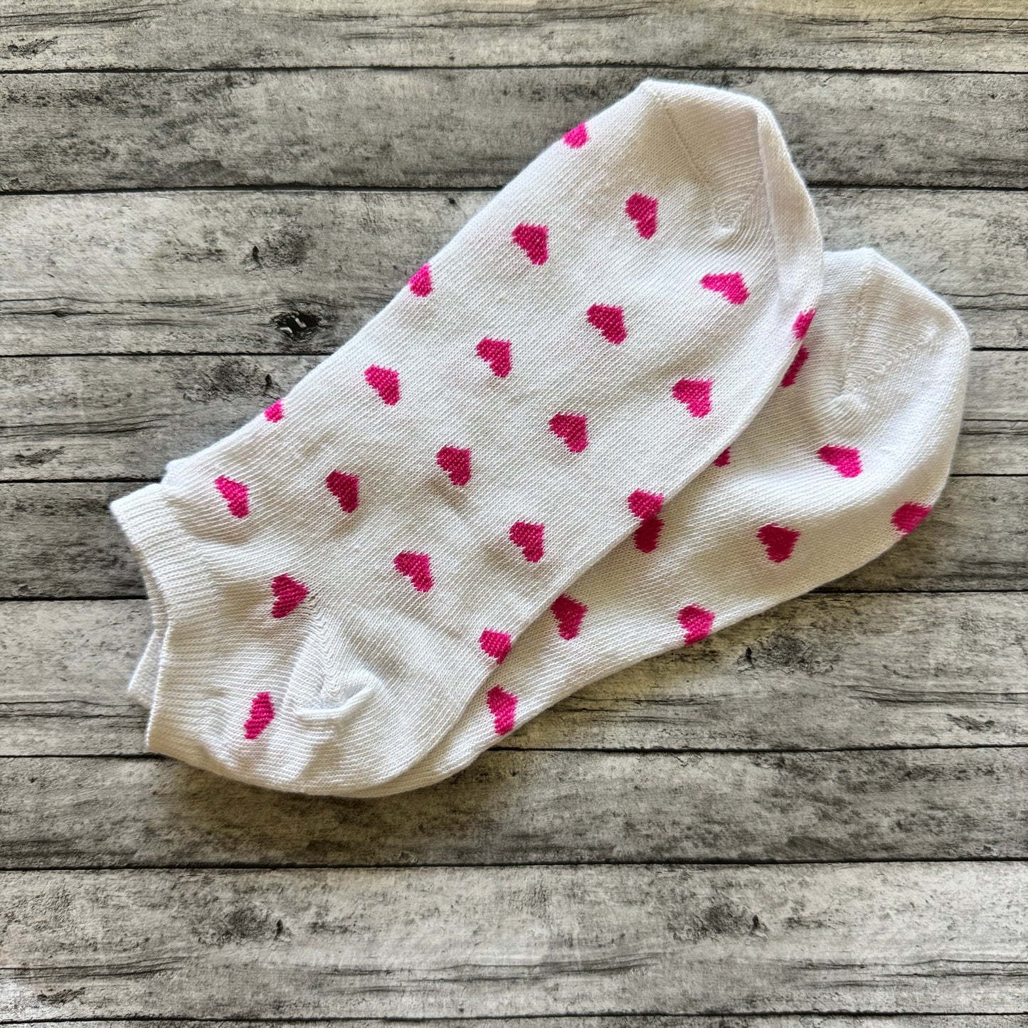 Women’s Pink Heart Socks