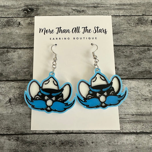 Blue Ranger Earrings