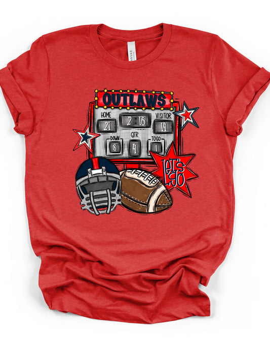 Outlaw Scoreboard T-Shirt