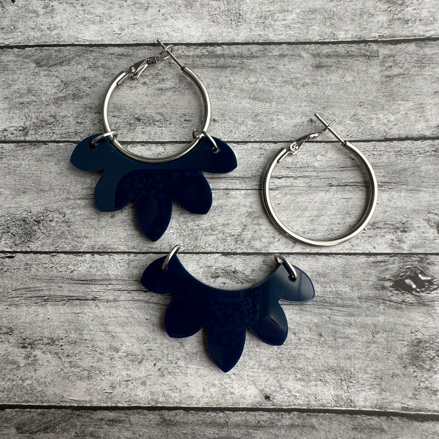 Navy Blue Interchangeable Hoop