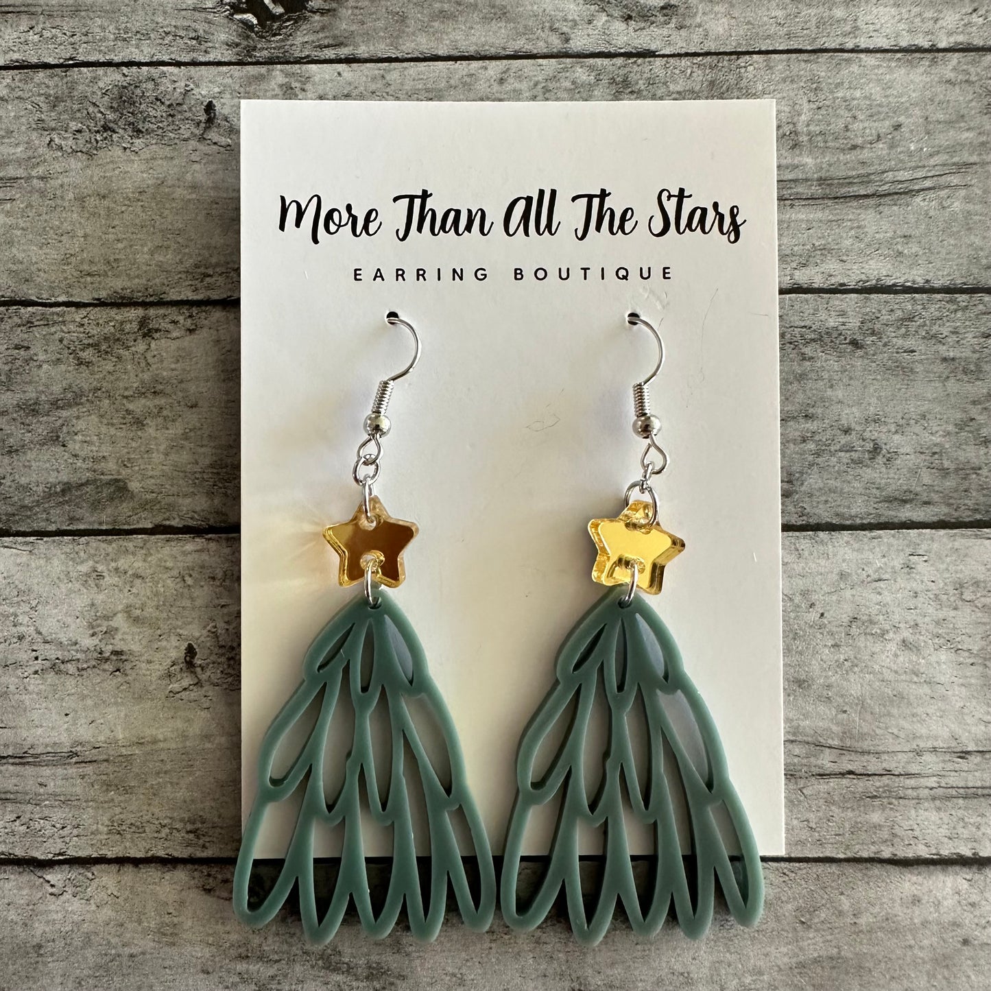 Christmas Tree Earrings