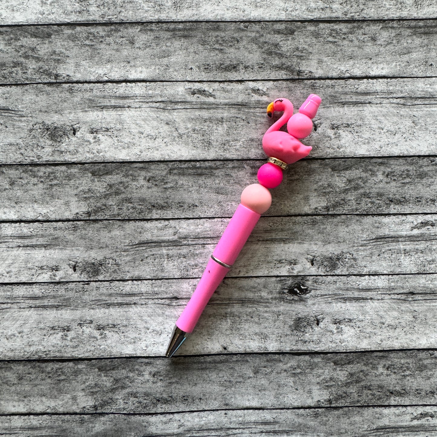 Flamingo Beaded Pen