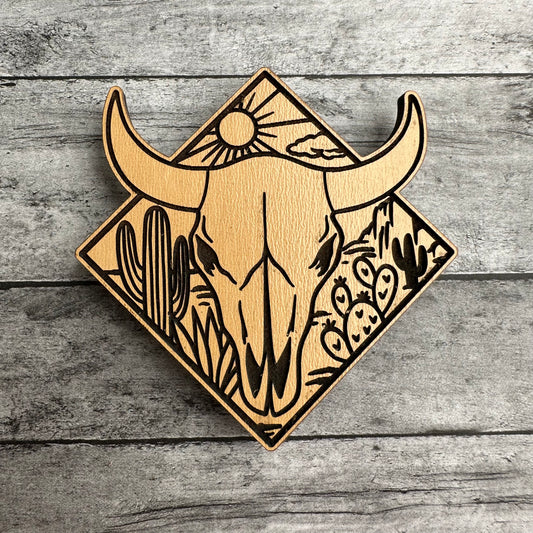 Cow Skull Magnet