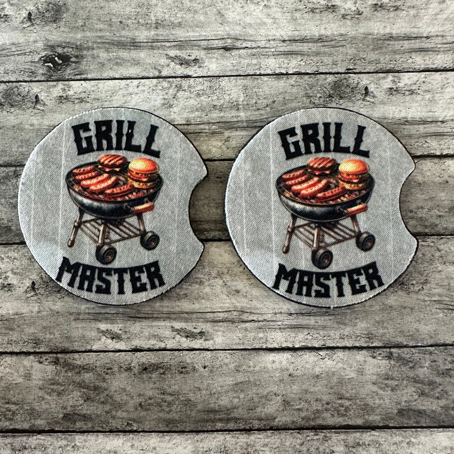Grill Master Neoprene Car Coaster