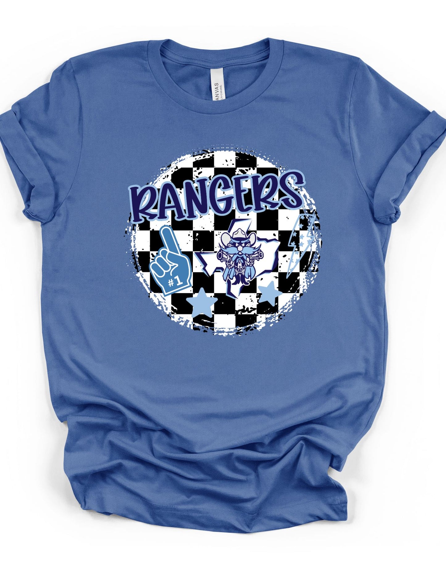 Checkered Rangers T-Shirt