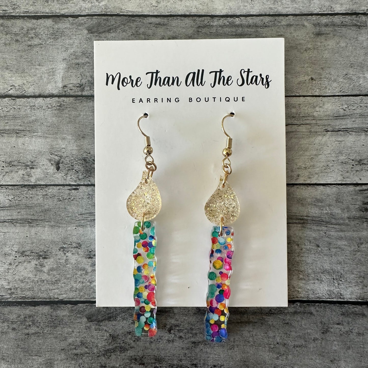 Birthday Candle Earrings