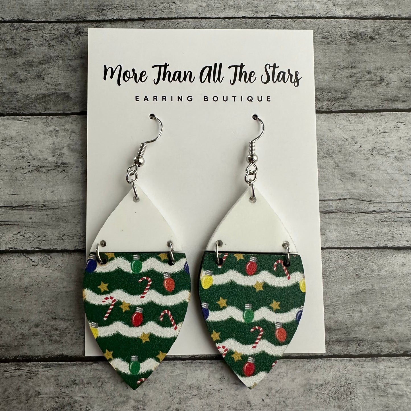 Christmas Lights Earrings