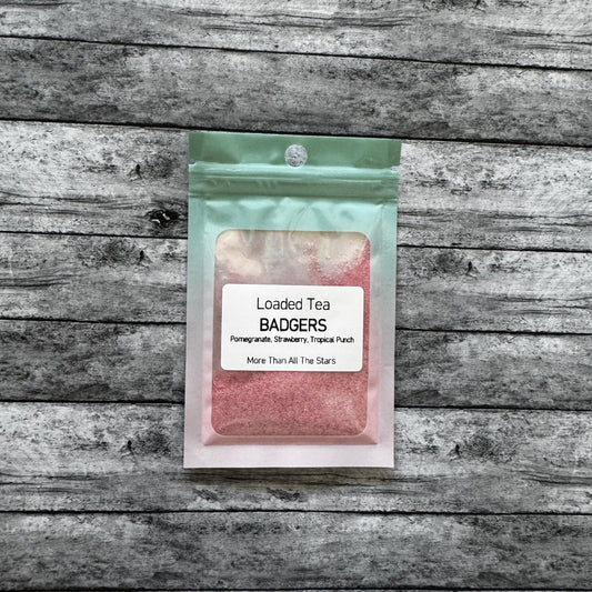 Badgers Loaded Tea Drink Mix (Pomegranate, Strawberry, Tropical Punch)