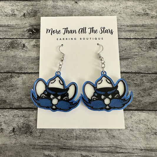 Blue Ranger Earrings