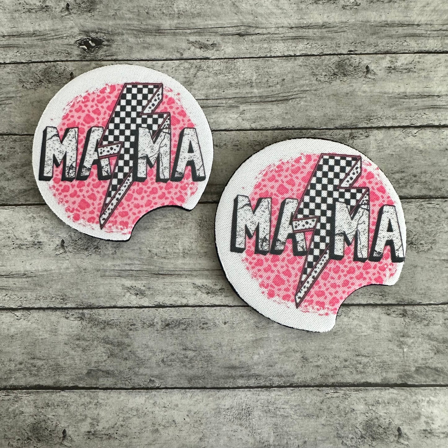 Mama Neoprene Car Coaster