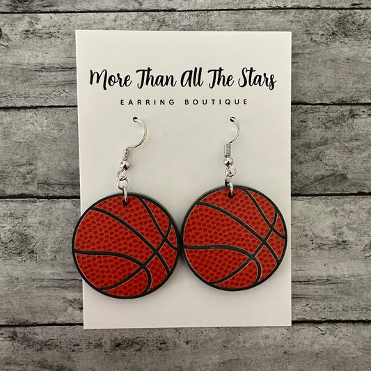 Basketball Earrings