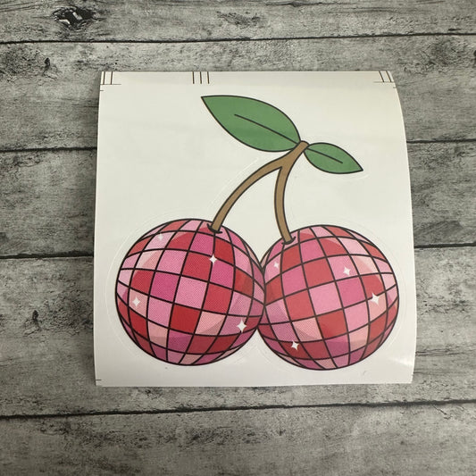 Disco Cherry Sticker