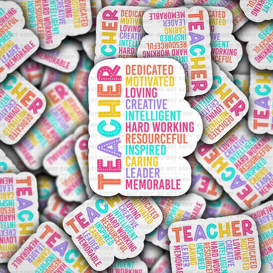 Teacher Sticker