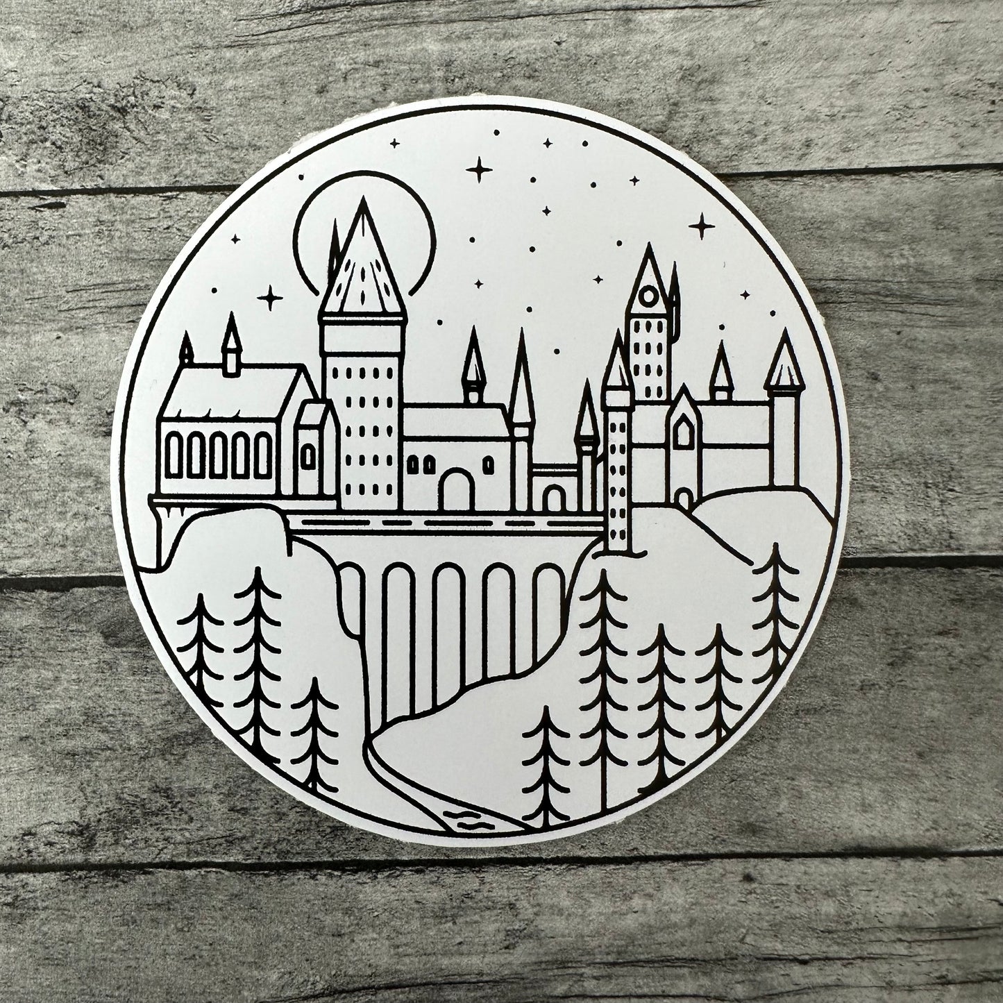 Hogwarts Sticker