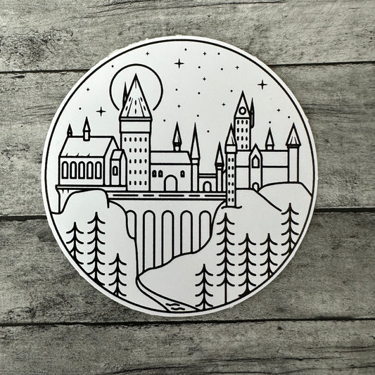Hogwarts Sticker