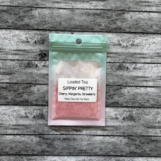 Sippin’ Pretty Loaded Tea Drink Mix (Cherry, Margarita, Strawberry)