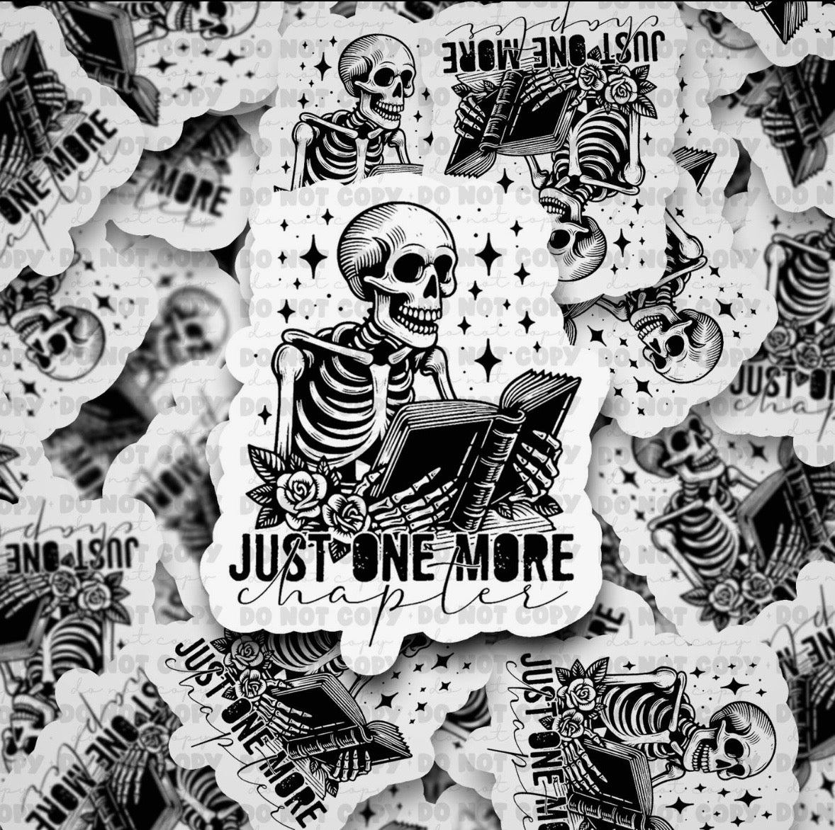 Just One More Chapter Sticker