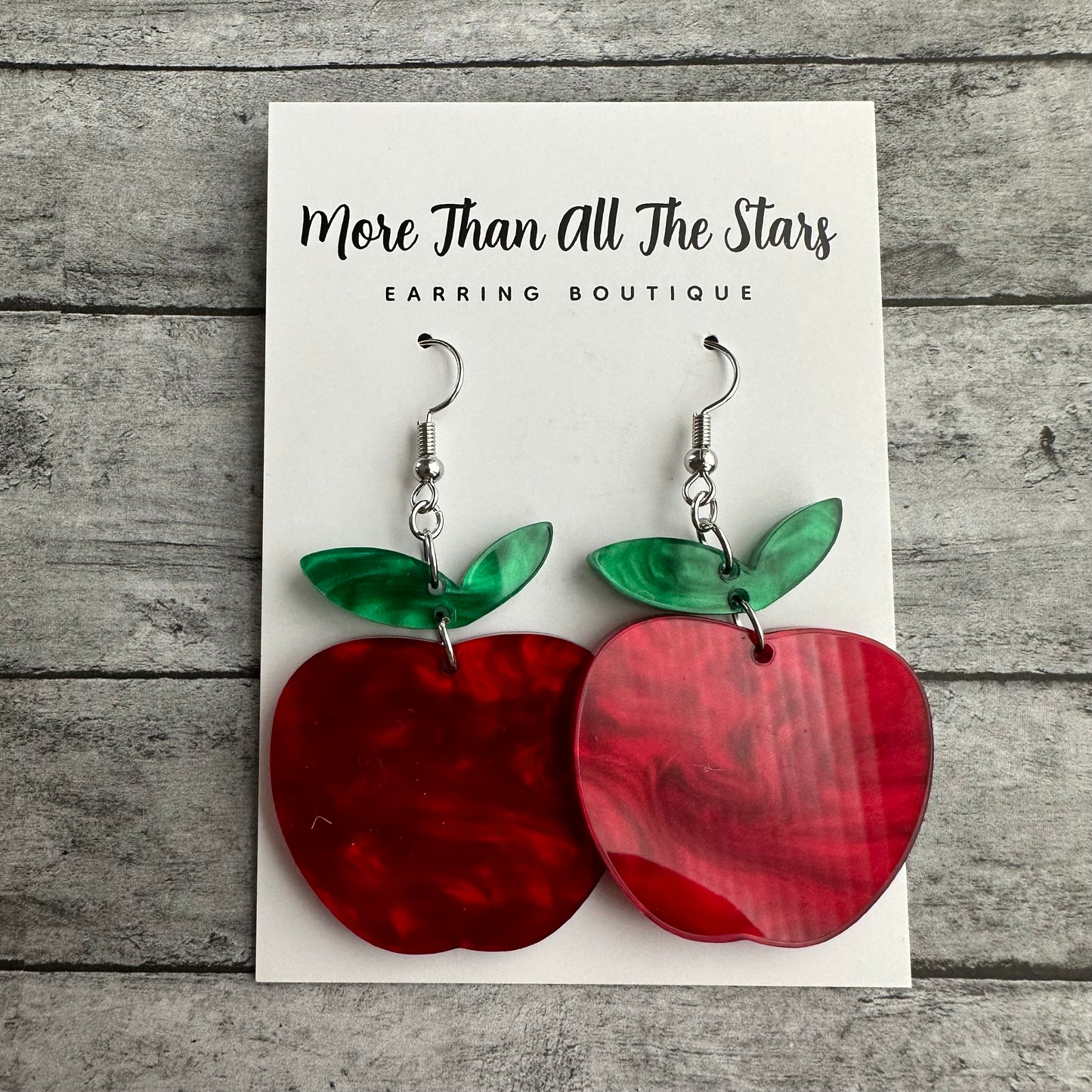 Apple Earrings