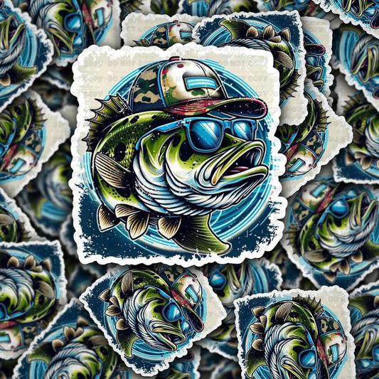 Cool Bass Sticker