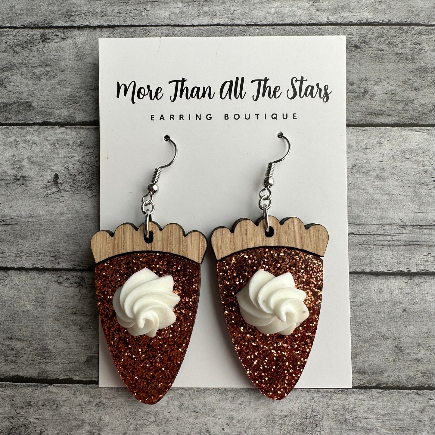 Pumpkin Pie Earrings