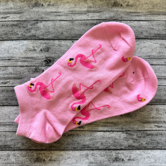Women’s Pink Flamingo Socks