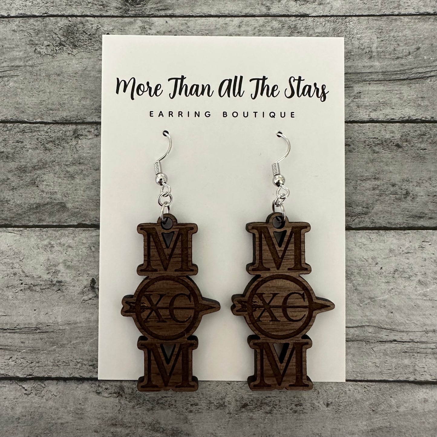 Cross Country Mom Earrings