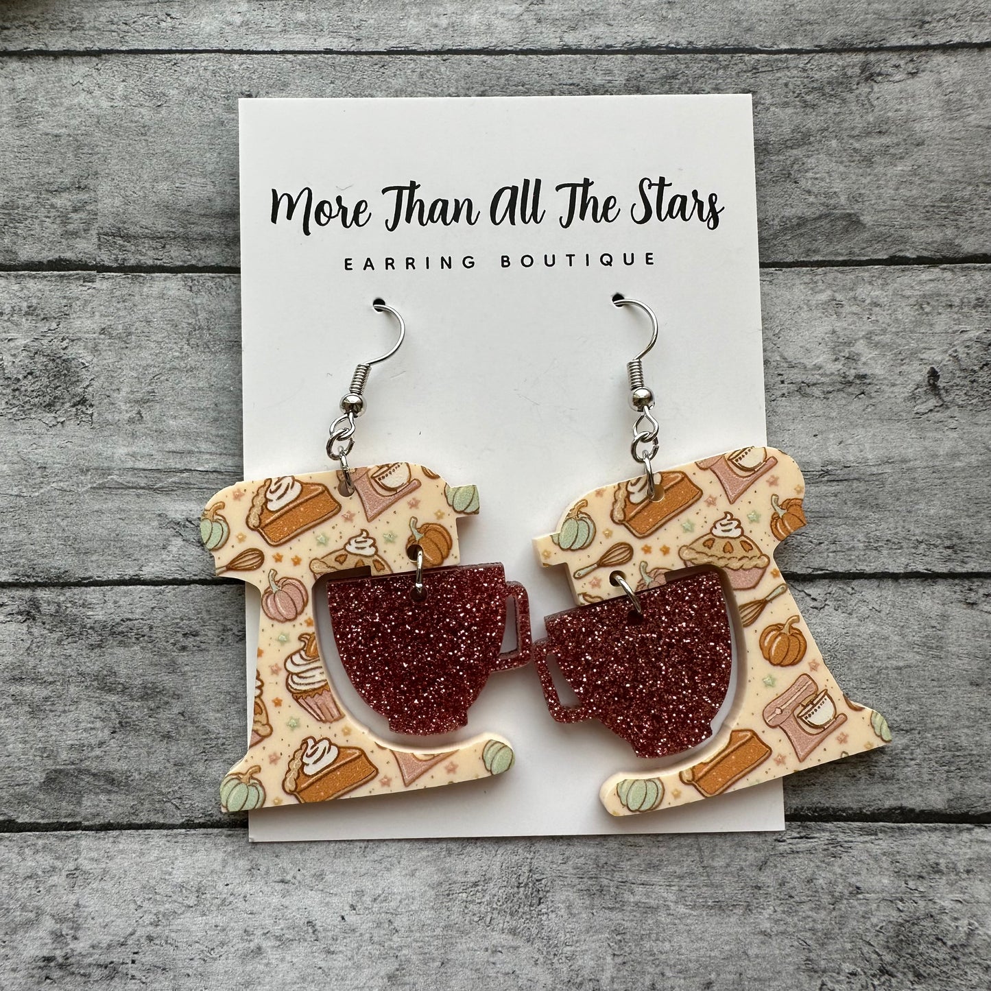 Thanksgiving Mixer Earrings